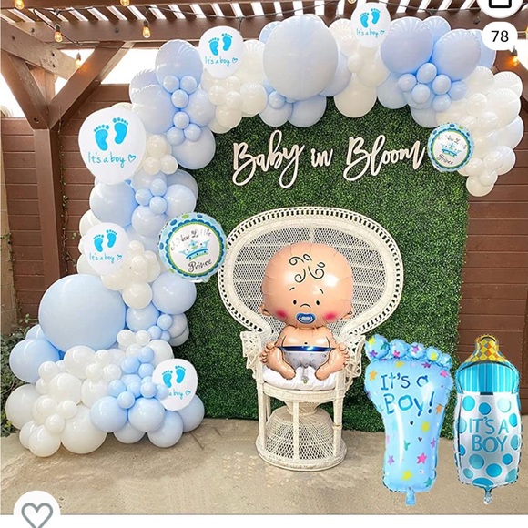Baby Shower Decorations or Gender Reveal Party Supplies 💙🩵 - Picture 1 of 3